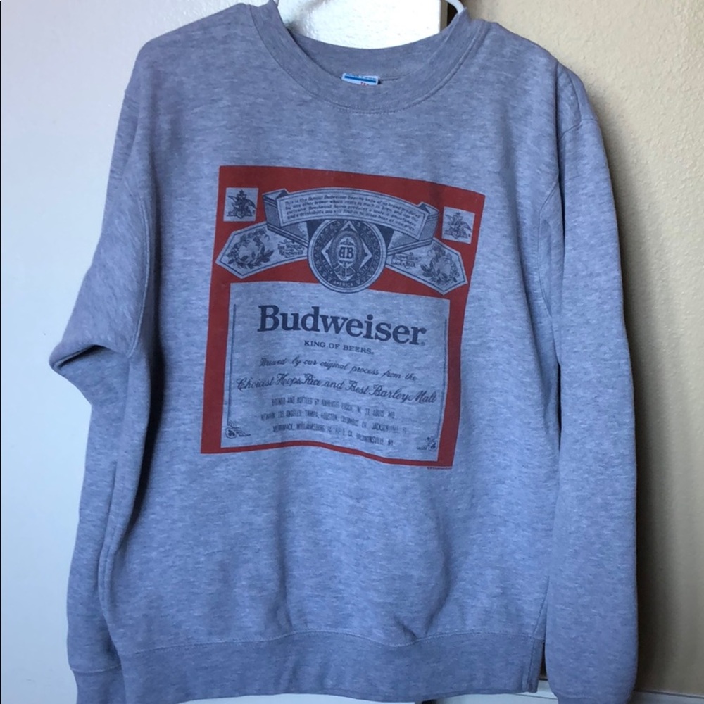 Junk Food Clothing Budweiser Oversized Sweatshirt